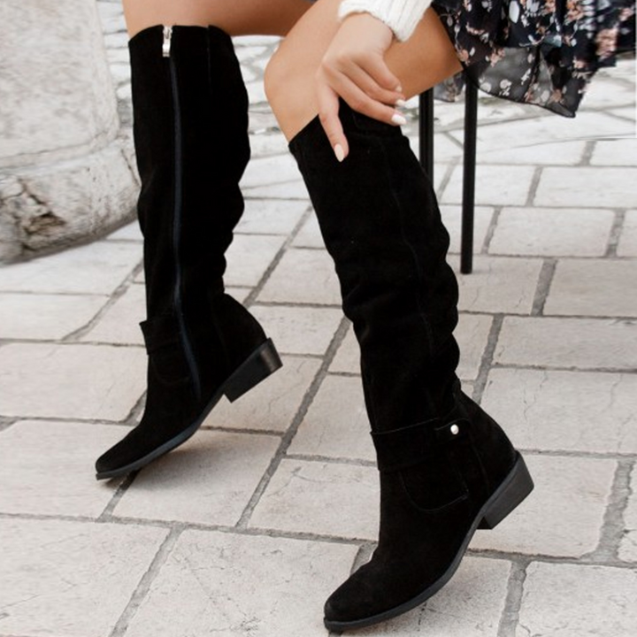 Trendy Women's Boots - Bella-Beige-35-State of Style