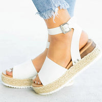 Trendy women's high heel sandals with zipper – Leona-White-3-State of Style