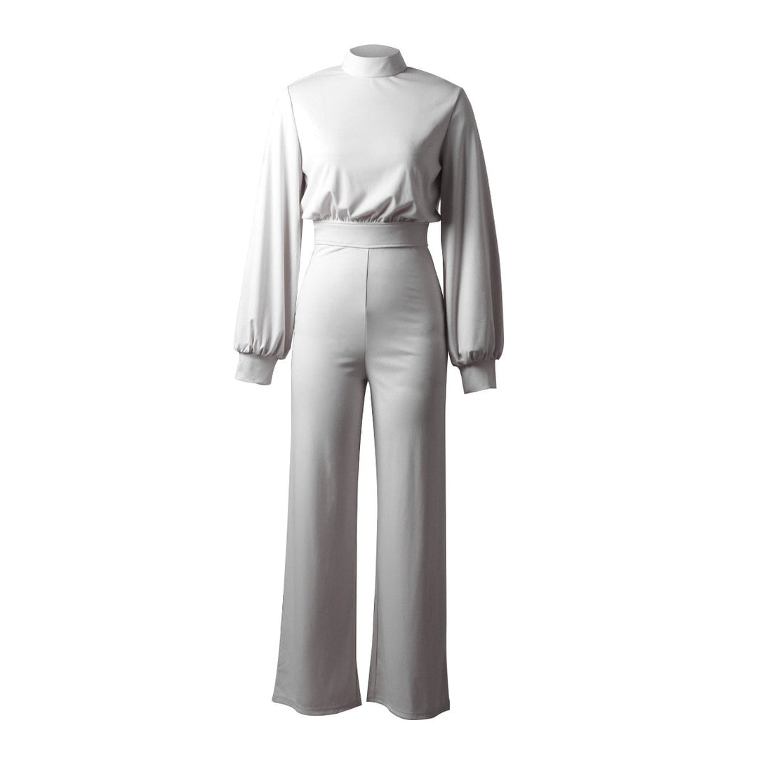 Trendy Women’s Jumpsuit – Evelyn-White-S-State of Style