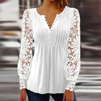 Trendy Women's Long Sleeve in Solid Colour - AutumnGrace-S-State of Style