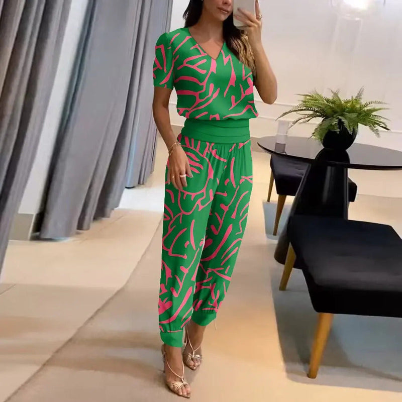 Trendy Women's Outfit - Viviana-Green-S-State of Style