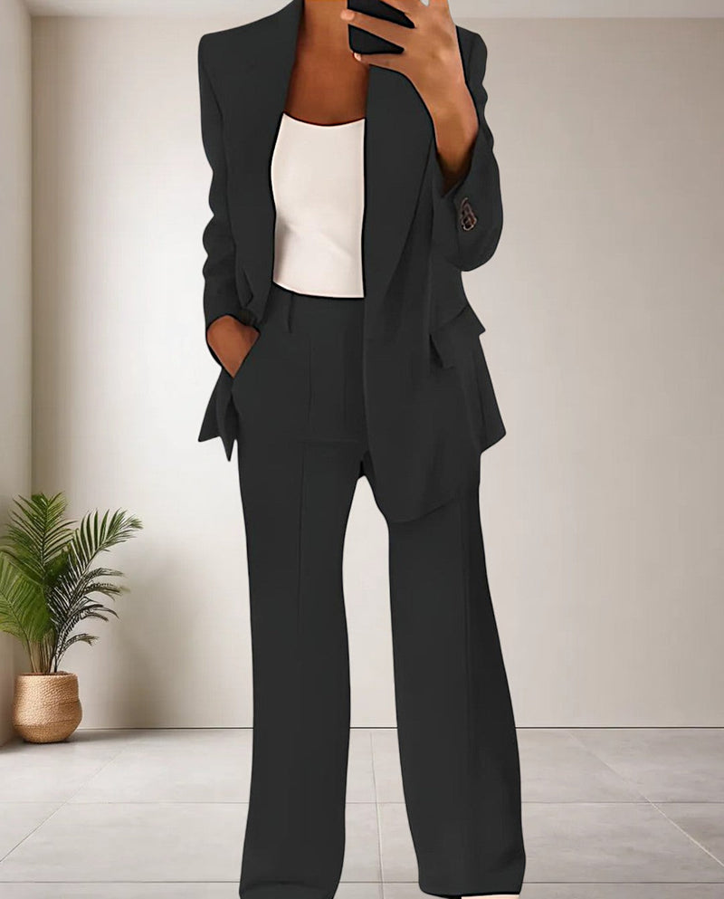 Trendy Women's Pantsuit - Isabella-Black-S-State of Style