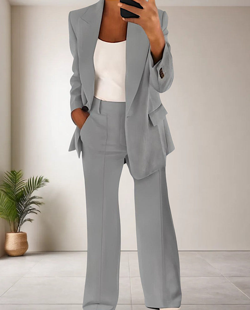 Trendy Women's Pantsuit - Isabella-Grey-S-State of Style