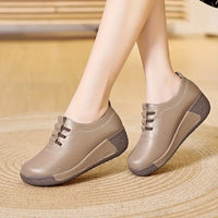 Trendy Women's Tennis Shoes – Marisela-Beige-4.5-State of Style