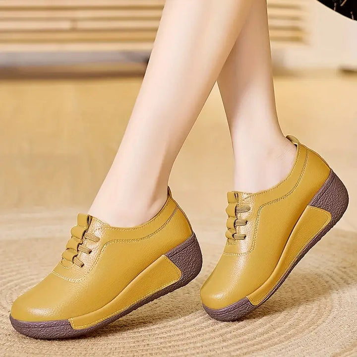 Trendy Women's Tennis Shoes – Marisela-Yellow-4.5-State of Style