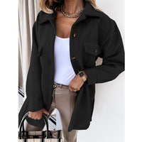Trendy Women's Windbreaker - Elara-Black-S-State of Style