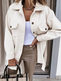 Trendy Women's Windbreaker - Elara-White-S-State of Style