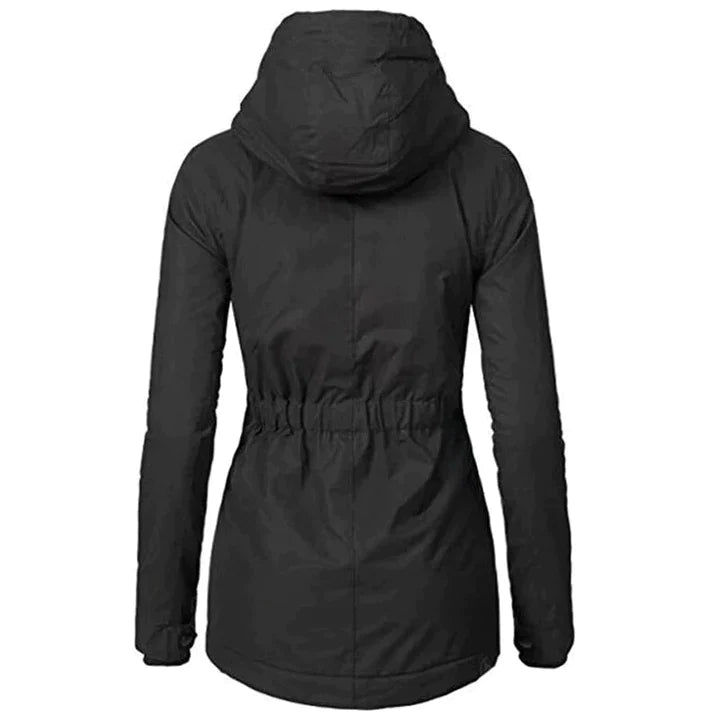Trendy Women's Winter Coat - Evelina-Green-S-State of Style
