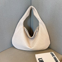 Trendy Woven Shoulder Bag - Ruby-Beige-State of Style