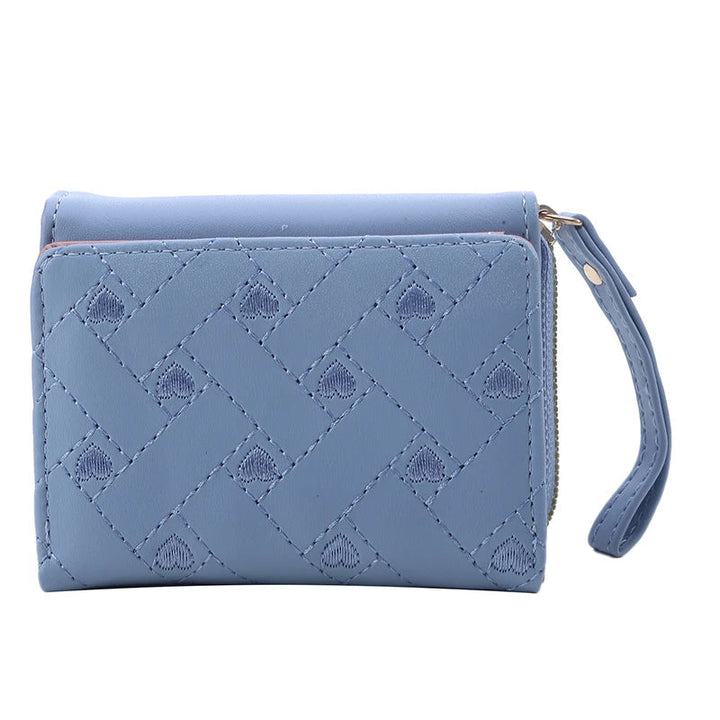 Triple-Fold Wallet - Irish Love-Blue-State of Style