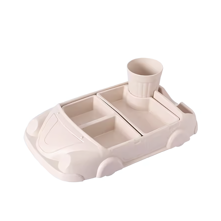 TurboTafel Kids Dining Set-Car 1-Beige-State of Style