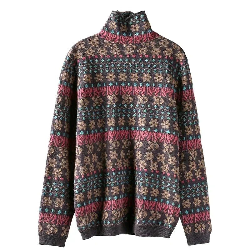 Turtleneck for a stylish winter look - Glory-Purple (nearly sold out)-One Size Fits All-State of Style