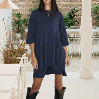Two-piece lounge and leisurewear for women – Fenja-Oatmeal-S-State of Style