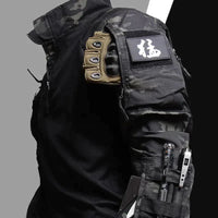 Two-Piece Men's Military Outfit - Logan-Green-S-State of Style