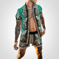 Two-piece men's set with print – Ruben-G-S-State of Style