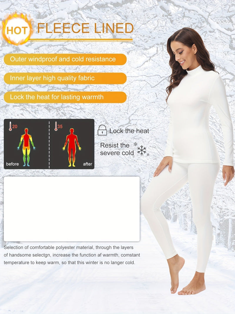 Two-Piece Thermal Set for the Cold Winter Months - Serena-Black-XS-State of Style