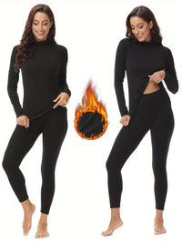 Two-Piece Thermal Set for the Cold Winter Months - Serena-Black-XS-State of Style