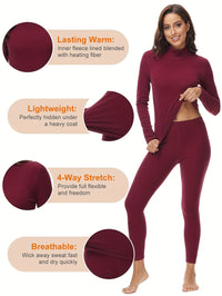 Two-Piece Thermal Set for the Cold Winter Months - Serena-Black-XS-State of Style