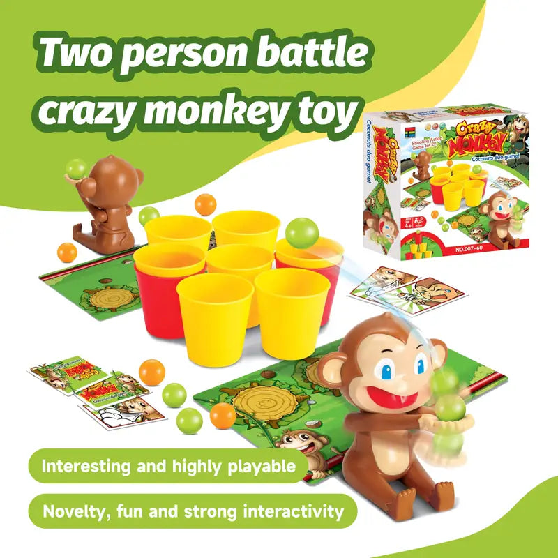 Two-Player Shooting Game for Family Fun - MonkeyBlast-State of Style