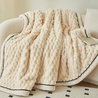 Ultra-Soft Comfy Blanket - Eloise-White-Small (122 x 198 cm)-State of Style