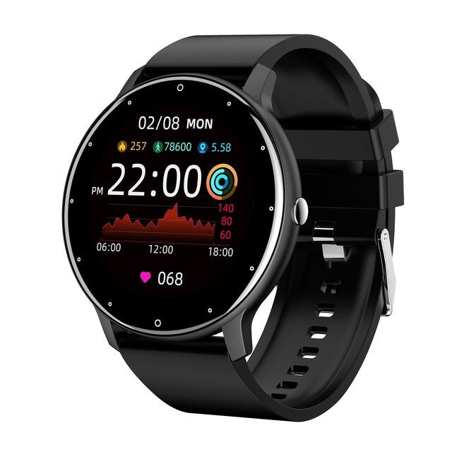 Ultra-Thin Smartwatch – SlimLine Fit-Black-State of Style