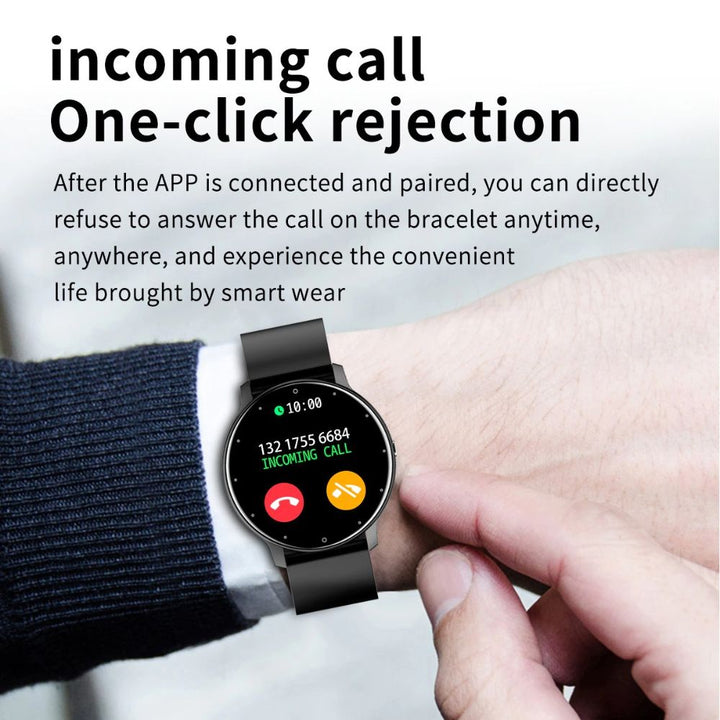 Ultra-Thin Smartwatch – SlimLine Fit-Blue-State of Style