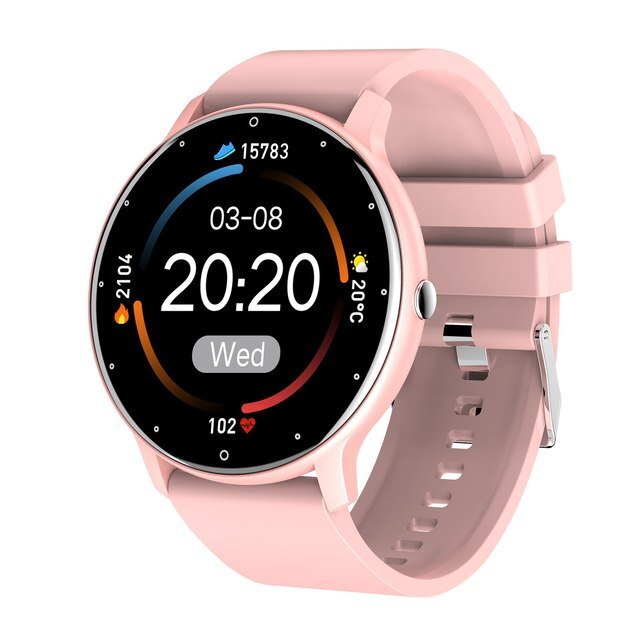 Ultra-Thin Smartwatch – SlimLine Fit-Pink-State of Style