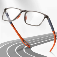 Ultralight Men’s Reading Glasses with Anti-Blue Light Protection – Orlando-Orange-State of Style