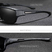 Ultralight polarising sunglasses with UV protection – Marco-Black Grey-State of Style