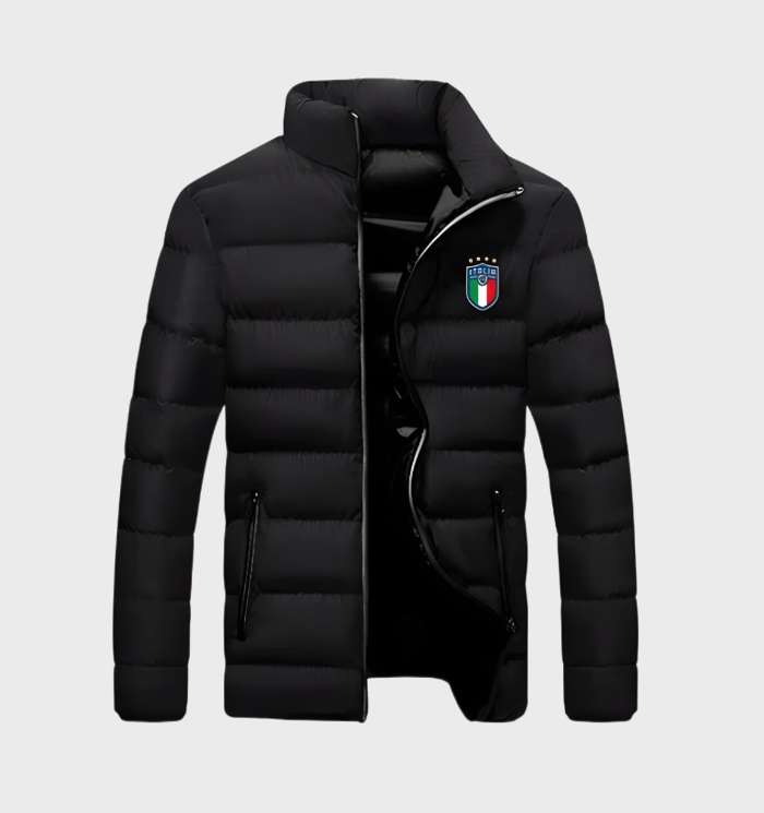 Ultralight Quilted Men's Winter Jacket - Nico-Black-M-State of Style