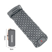 Ultralight Waterproof Sleeping Mat with Built-in Pump – AirRest-Grey-State of Style