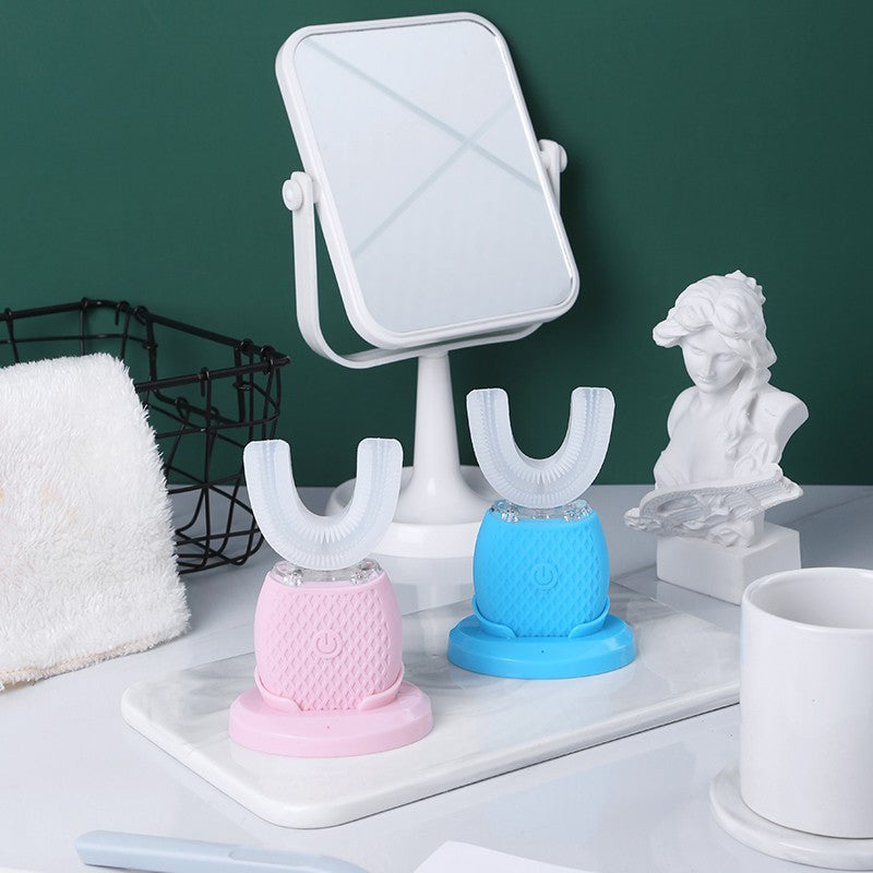 Ultrasonic 360° Toothbrush - SonicClean-Black-State of Style