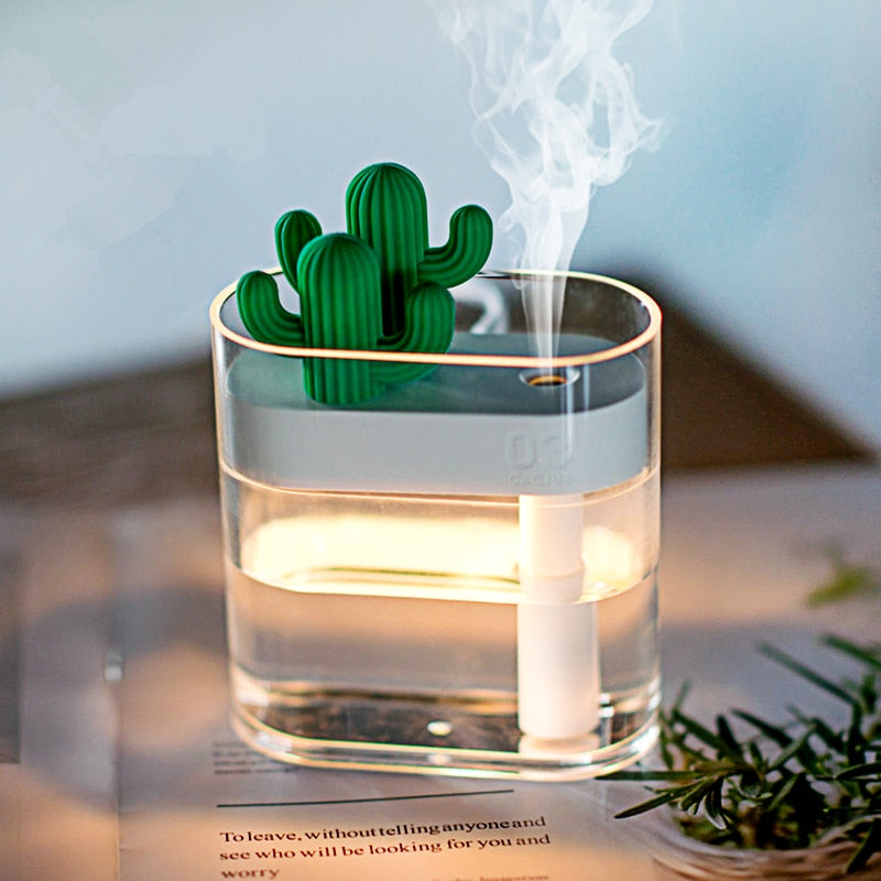 Ultrasonic Silent Humidifier – CactusMist-State of Style