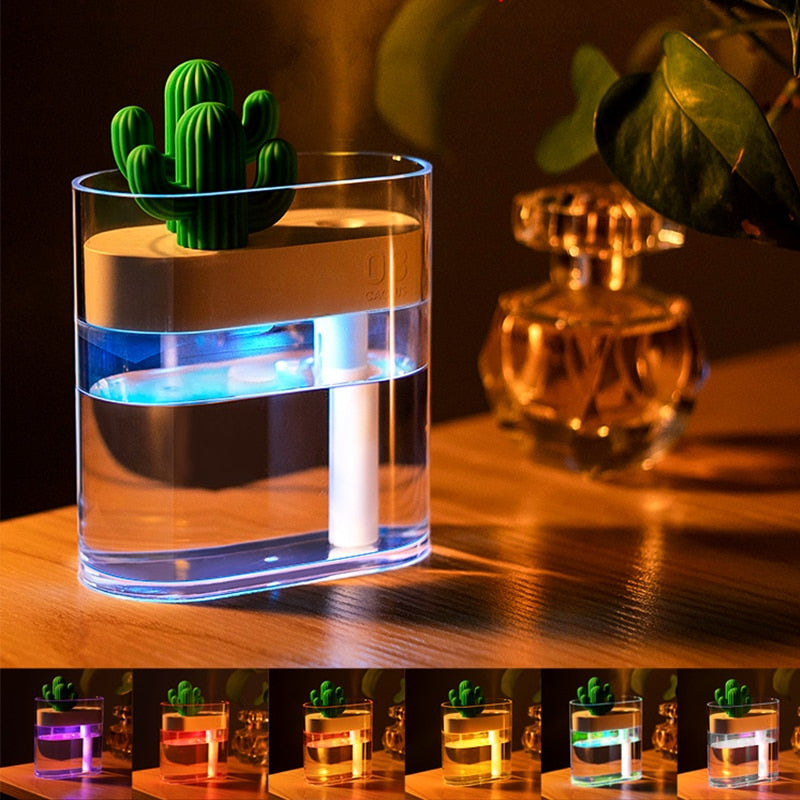 Ultrasonic Silent Humidifier – CactusMist-State of Style