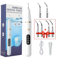 Ultrasonic Tooth Cleaner - SonicClean-White-State of Style