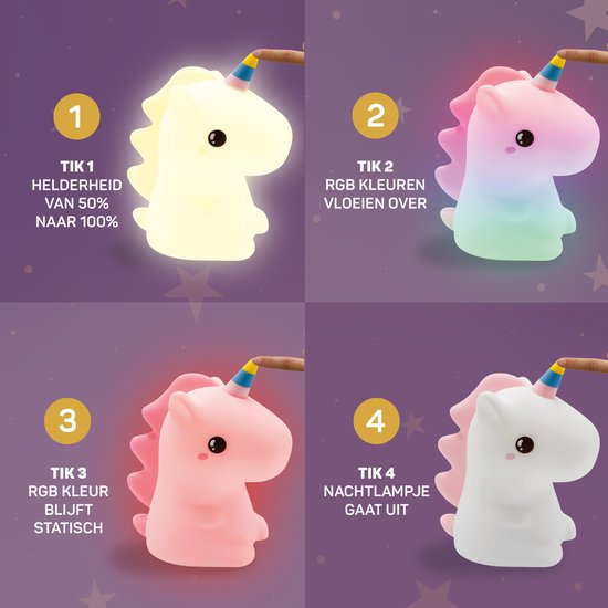 Unicorn Night Light - DreamCrest-State of Style