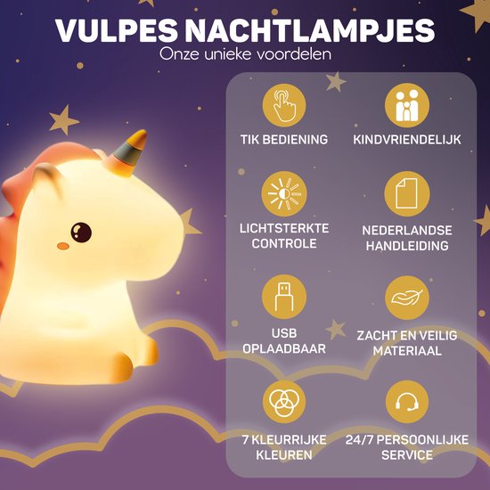 Unicorn Night Light - DreamCrest-State of Style