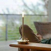 Unique and Luxurious Candleholder Lamp - LuxeCandle-Black-State of Style