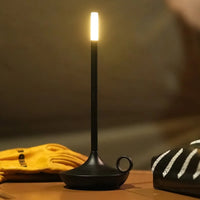 Unique and Luxurious Candleholder Lamp - LuxeCandle-Black-State of Style