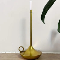 Unique and Luxurious Candleholder Lamp - LuxeCandle-Gold-State of Style