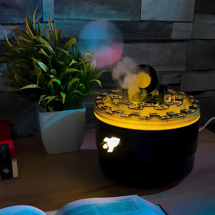 Unique Cannon Humidifier - VaporBlast-Black-State of Style