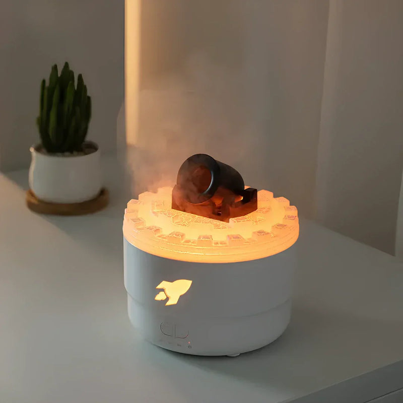 Unique Cannon Humidifier - VaporBlast-Black-State of Style