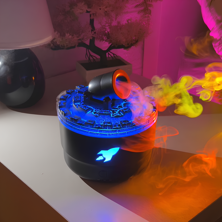Unique Cannon Humidifier - VaporBlast-Black-State of Style