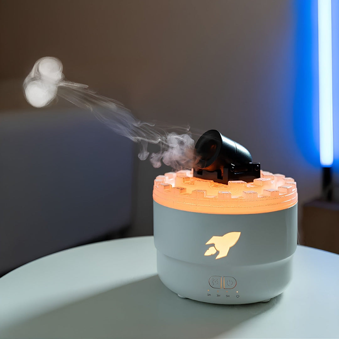 Unique Cannon Humidifier - VaporBlast-White-State of Style