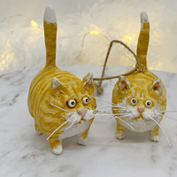 Unique Handmade Cat Christmas Ornament - Purrfect Holiday Hangers-Garfield-State of Style