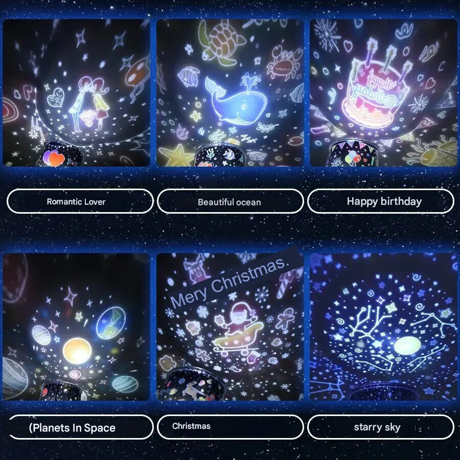Unique Pattern Night Light for Children - StarryDream-State of Style