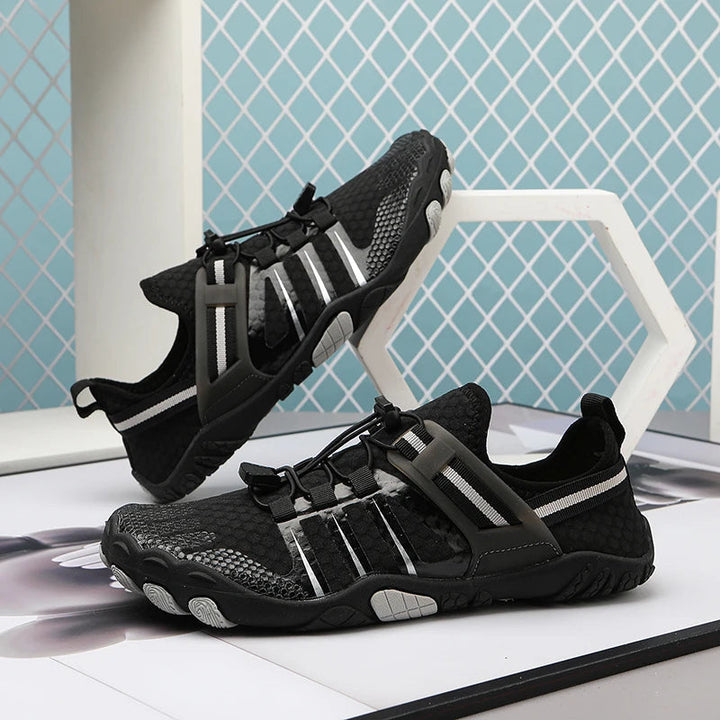 Unisex All-Terrain Barefoot Water Shoes – Noah-Black-5.5-State of Style