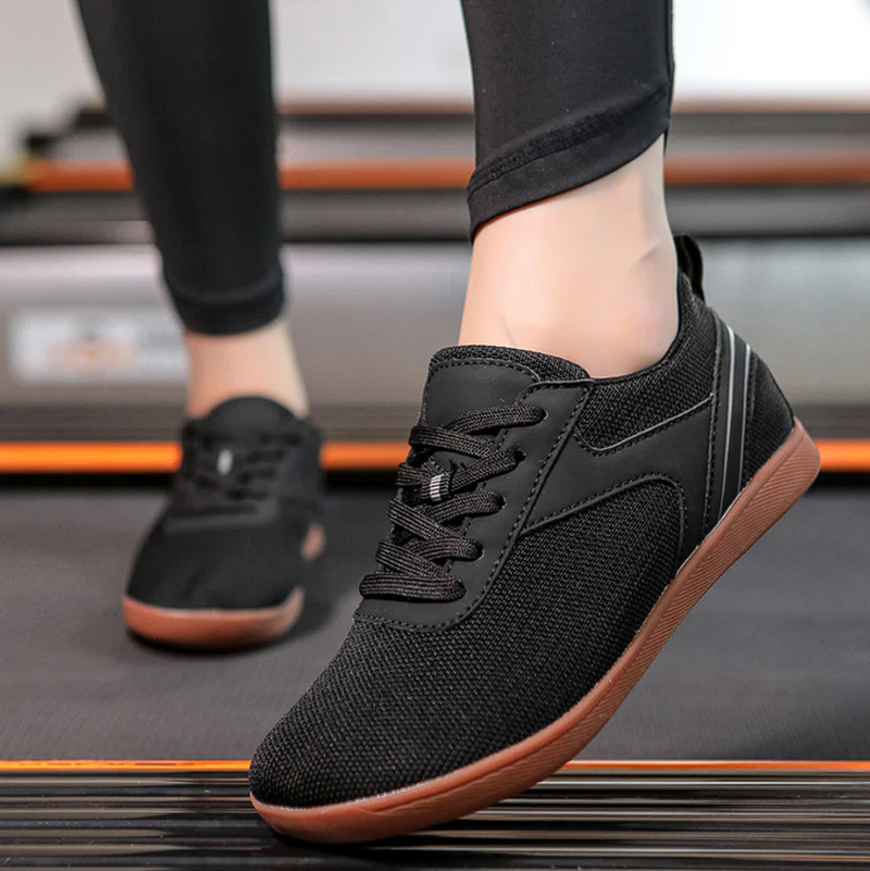 Unisex barefoot shoes with flexible sole & breathable upper material – Luno-Black-4.5-State of Style