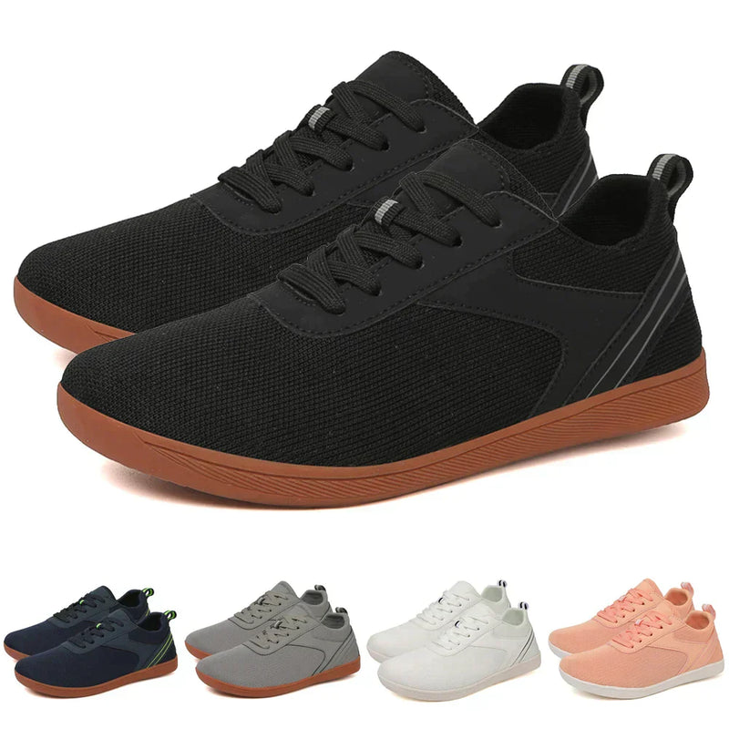 Unisex barefoot shoes with flexible sole & breathable upper material – Luno-Black-4.5-State of Style