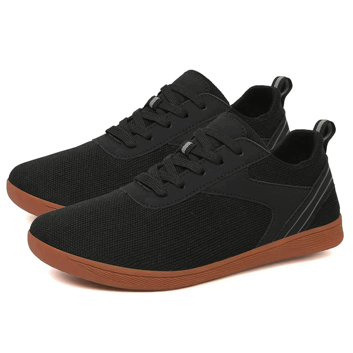 Unisex barefoot shoes with flexible sole & breathable upper material – Luno-Black-4.5-State of Style